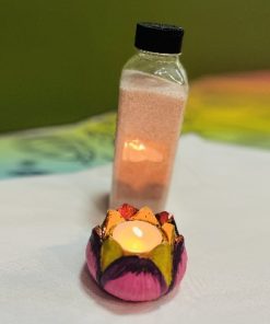 نمکدان نمک صورتی-یوگا آسانا